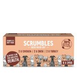 Scrumbles Meat Variety Pack Wet Dog Food - 6 x 395g